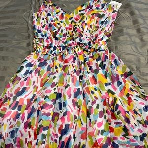 NWT- Vacation ready 🏝️ chiffon one piece romper Sz S